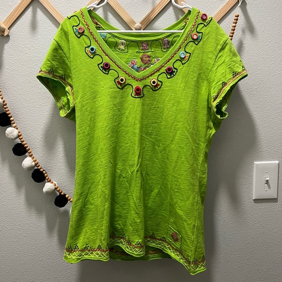 Double D Ranch Tops - Double D Ranch Embroidered Top